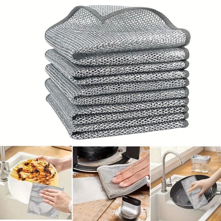Steel Wire Dishwashing Cloth™