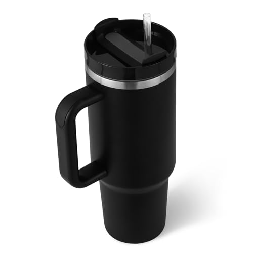 Tumbler with Handle Straw Insulated™