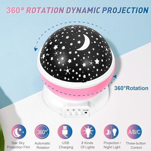 Plastic Star Master Galaxy Night Projector Lamp™