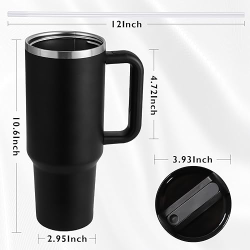 Tumbler with Handle Straw Insulated™