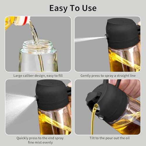 Glass Oil Sprayer and Dispenser Bottle™