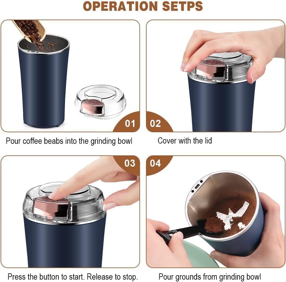 Electric Coffee & Spice Grinder™