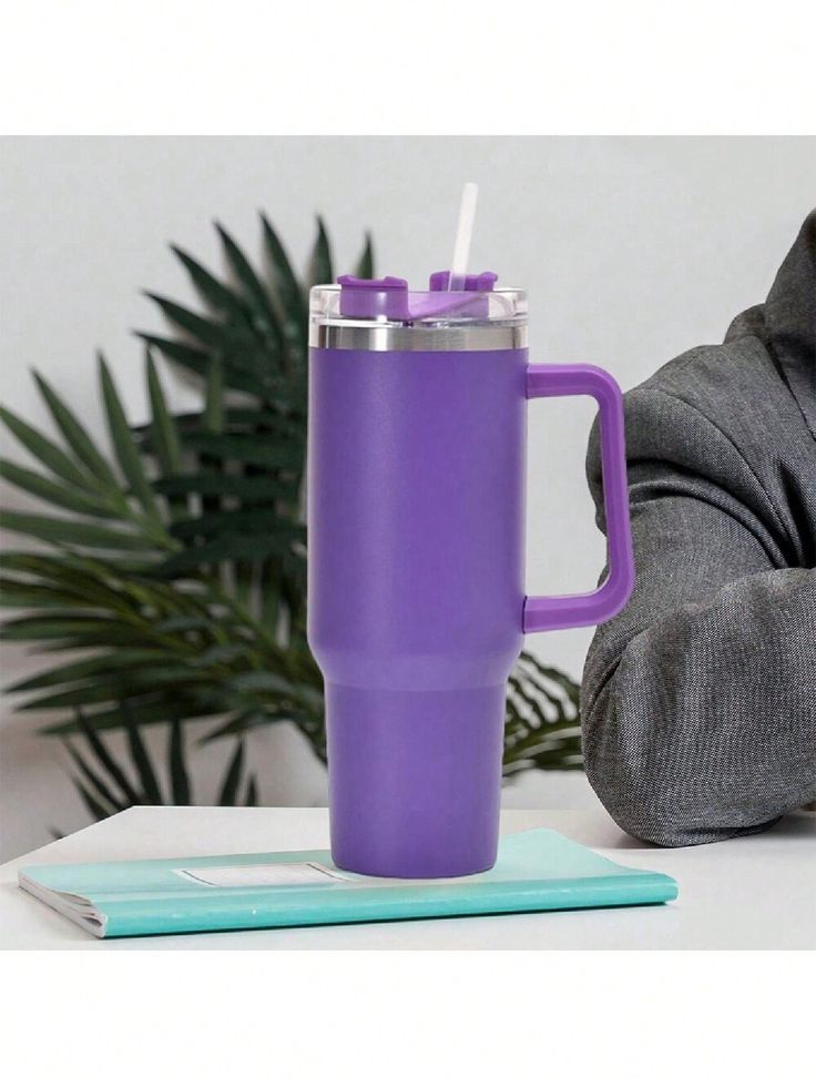 Tumbler with Handle Straw Insulated™