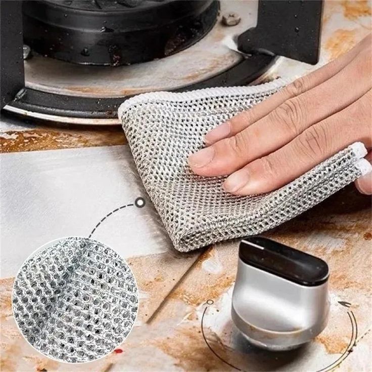 Steel Wire Dishwashing Cloth™
